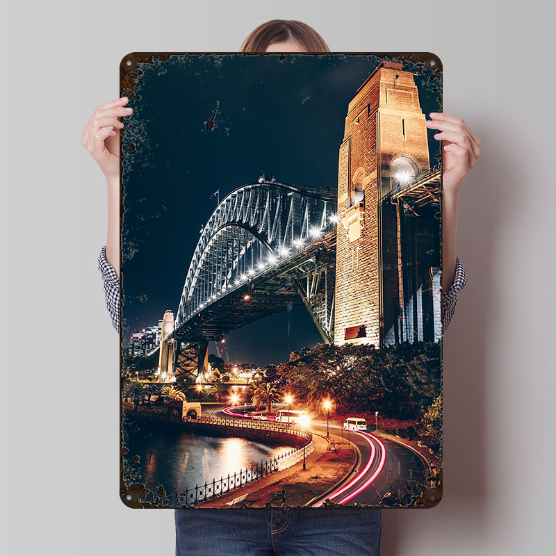 Home Bar Sydney - Póster de la Puente del Puerto
