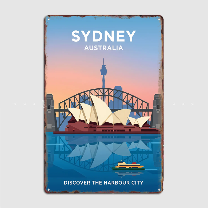 Home Bar Sydney - Pósteres de paisajes turísticos de la