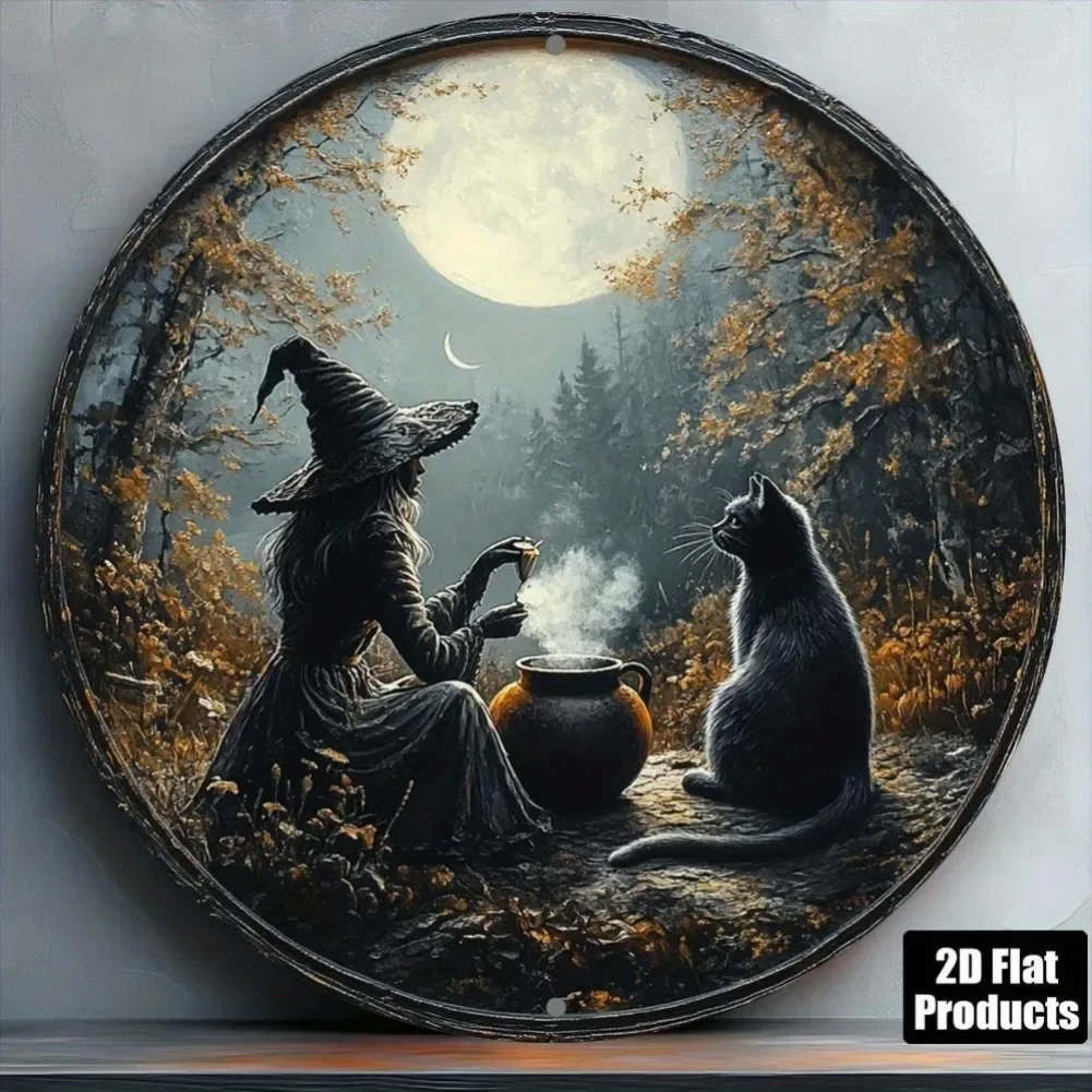 Home Bar And Coffee - Decoración de pared Retro de Halloween,