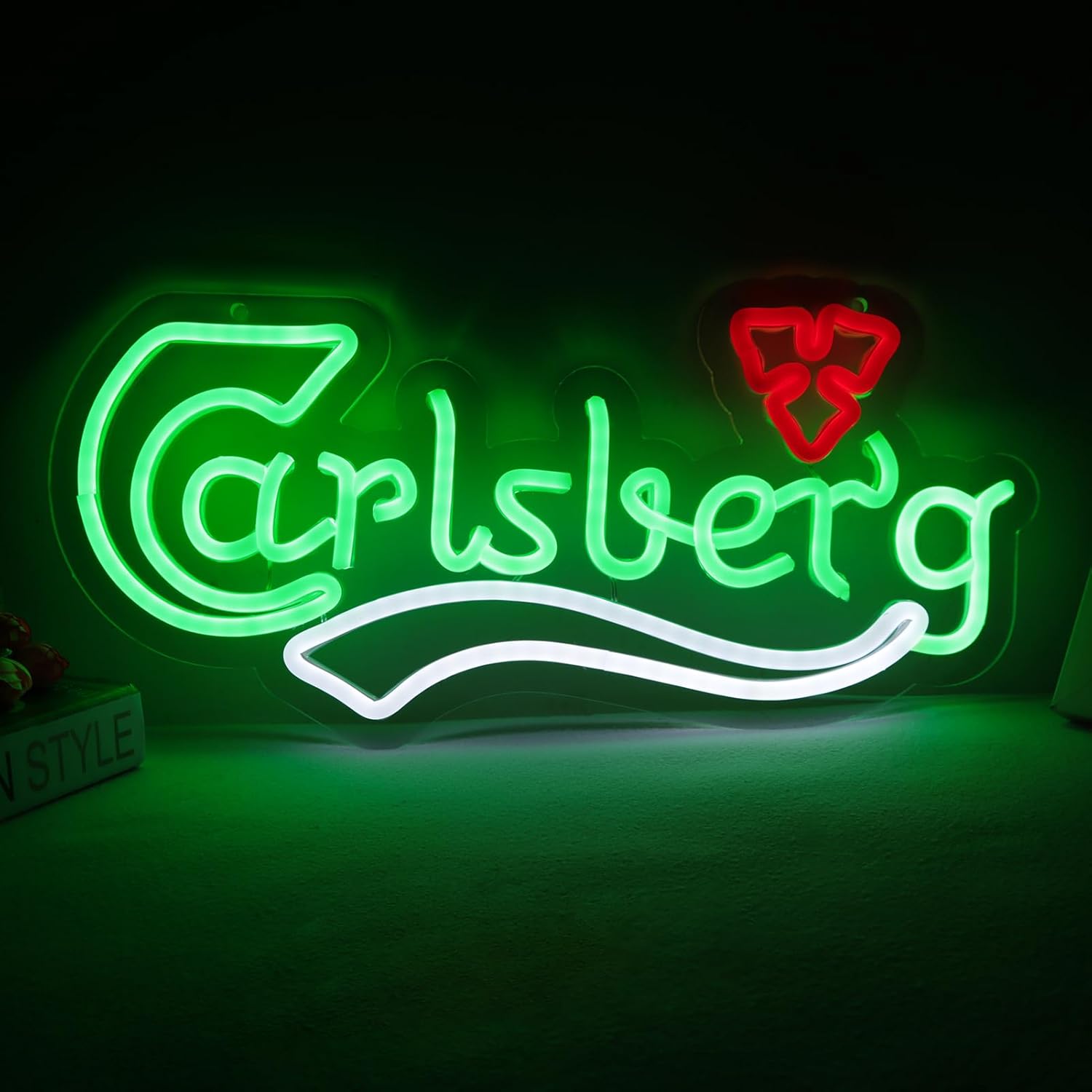 Home Bar And Restaurant - Letrero Luminoso LED USB con Diseño