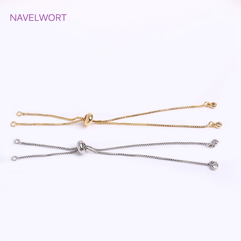 Bar Cart Gold - Pulsera de cadena chapada en oro