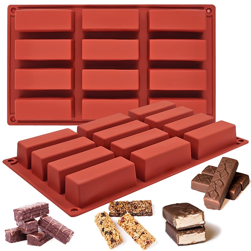 Home Bar Set - Moldes de silicona rectangulares de 9/12
