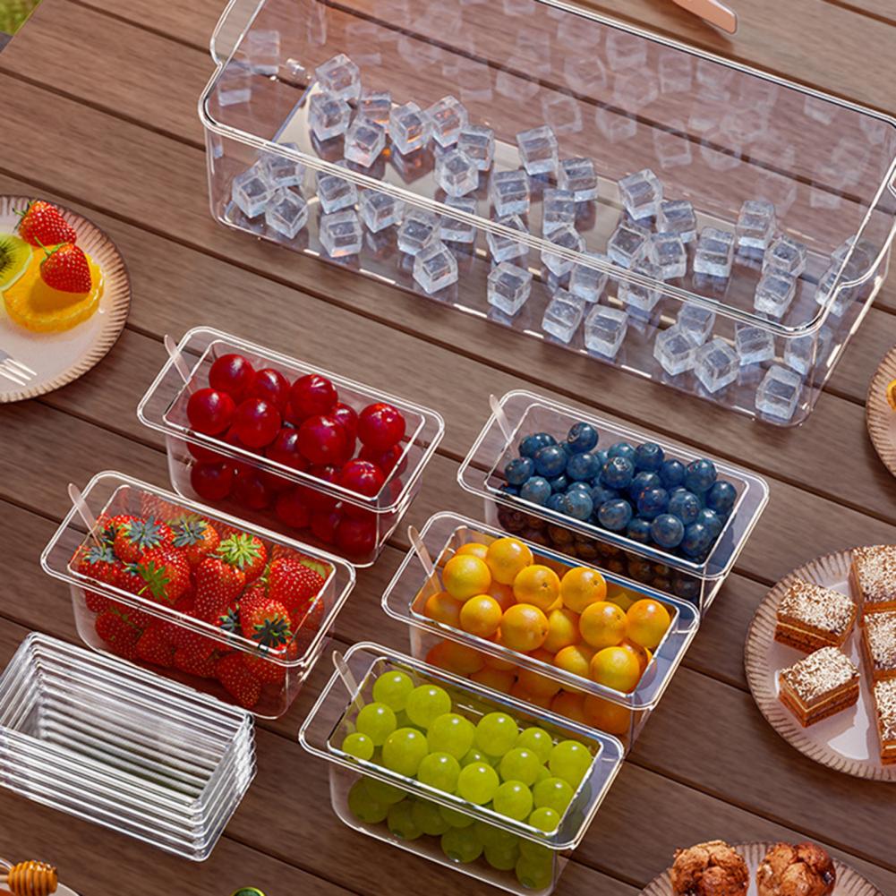 Garnish Tray Set - Juego de Servicio para Tacos, Organizador
