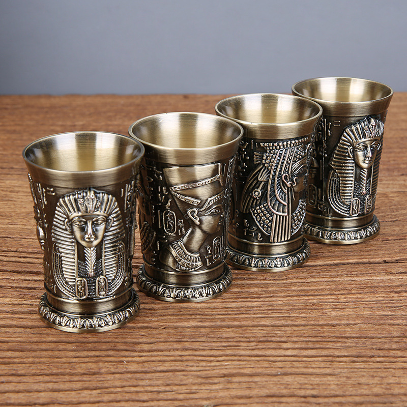 Old Fashioned Glass - I Piece vaso de chupito egipcio