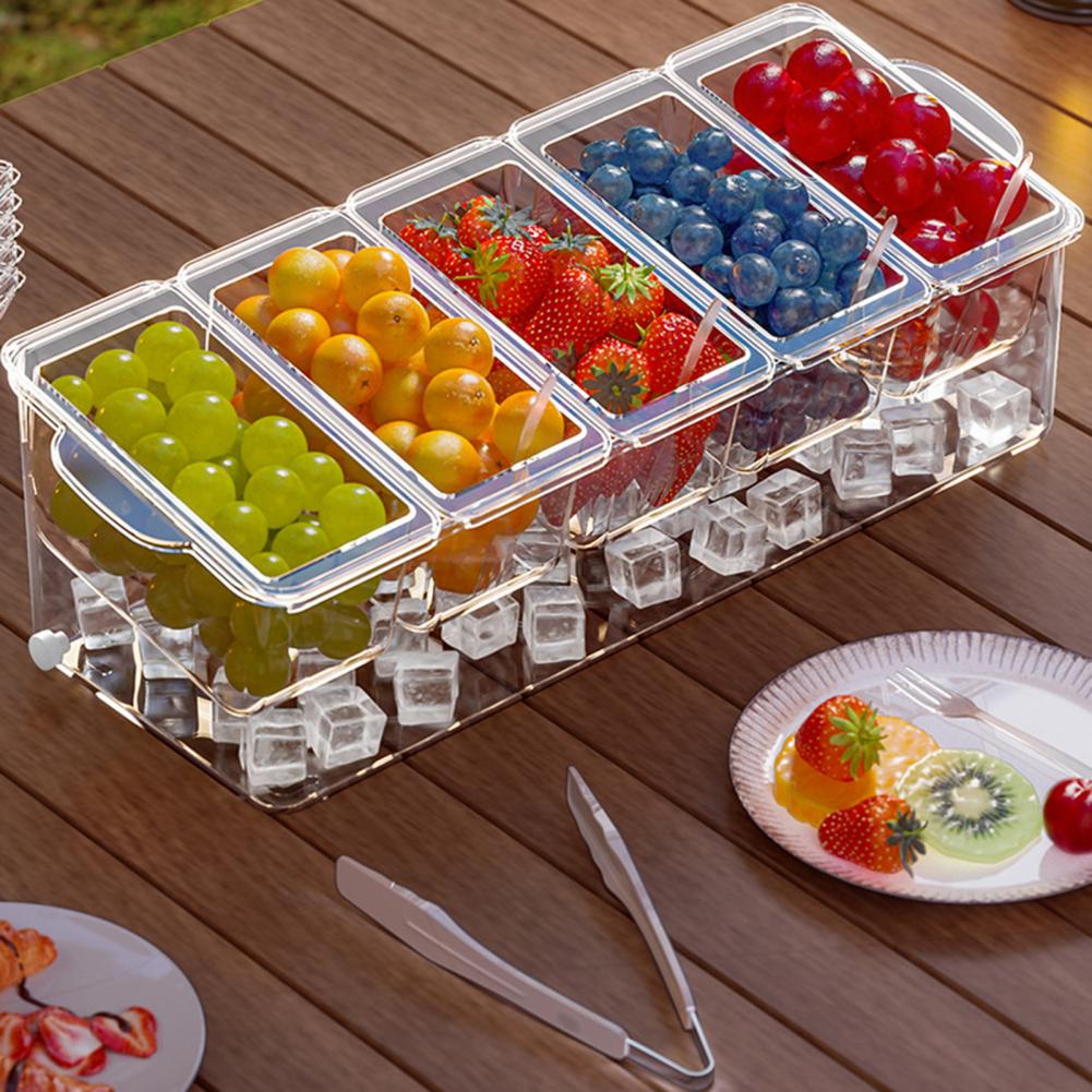 Garnish Tray Set - Juego de Servicio para Tacos 2026,