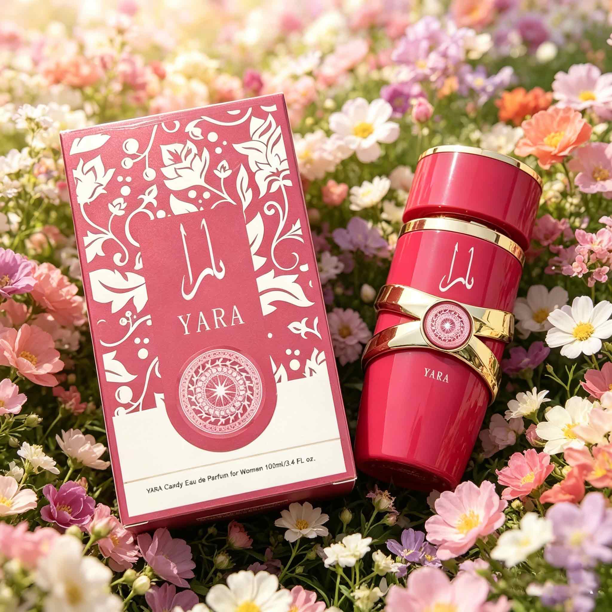 Home Bar Accessories - Perfume Yara Middle East, Botella Roja