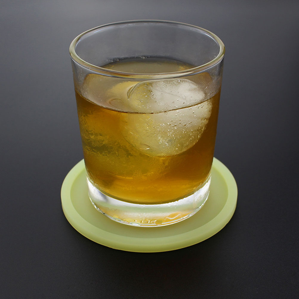 Home Bar Set - Juego de Posavasos de Silicona Fluorescente,