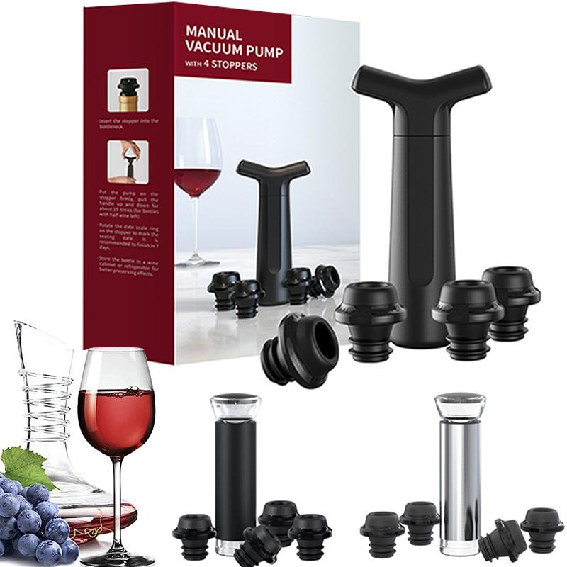Tapones de vino al vacío, bomb - Wine Preservation Pump reseña y precio
