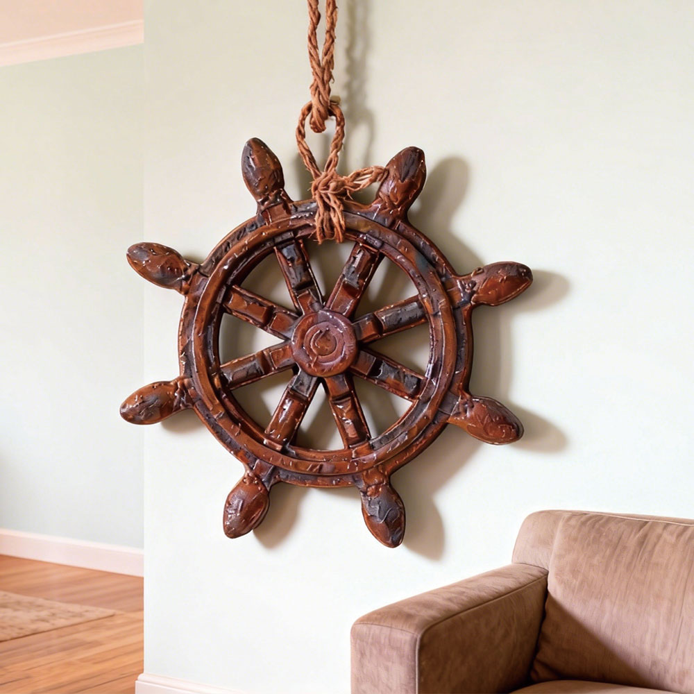 Timón de Barco Pequeño Estilo  - Home Bar Setup reseña y precio