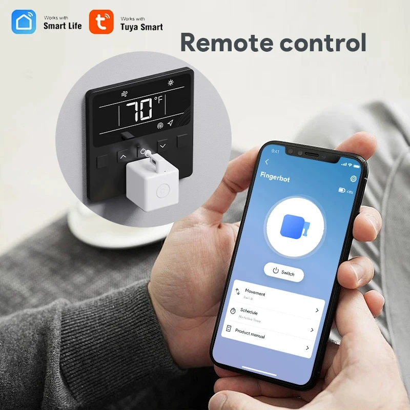 Tuya Smart Touch Finger Robot  - Home Barca reseña y precio