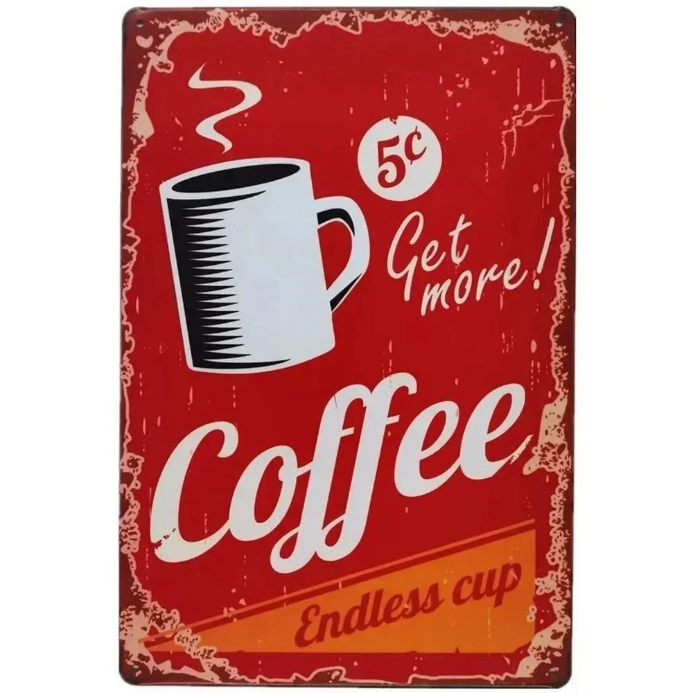 Letreros Metálicos Decorativos - Home Bar And Coffee reseña y precio