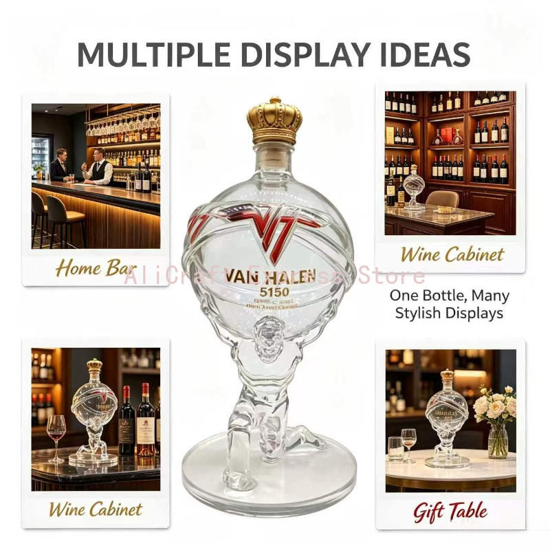 Botella de Vidrio con Forma de - Decanter Globe Set reseña y precio