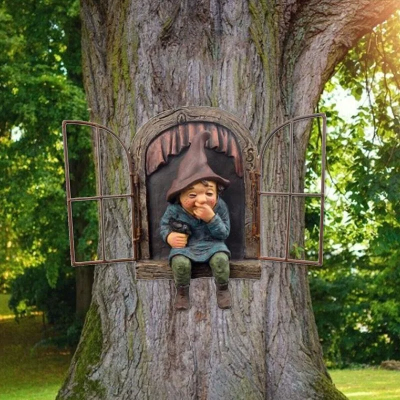 Estatua de jardín travieso, el - Home Bargains reseña y precio