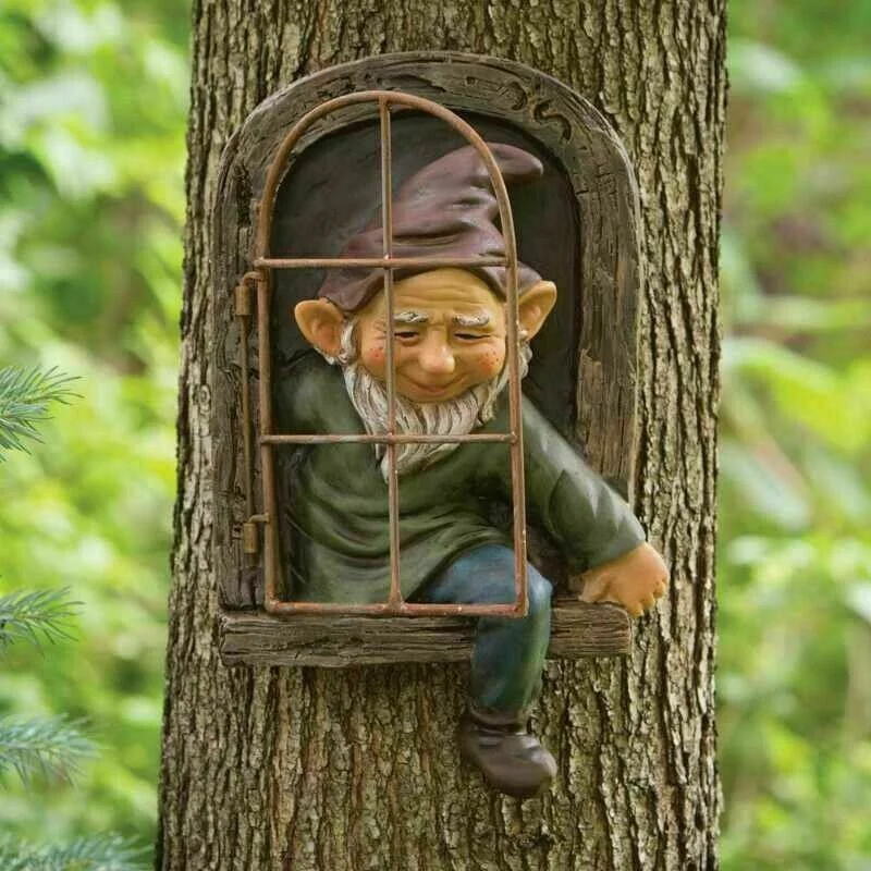 Estatua de jardín travieso, el - Home Bargains reseña y precio