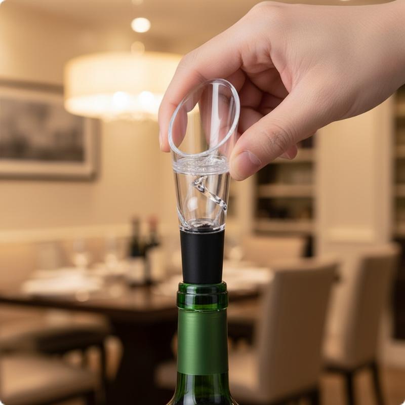 Aireador de Vino con Vertedor  - Wine Preservation Pump reseña y precio