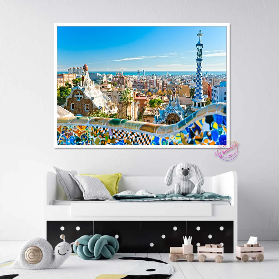 Parque Guell en Barcelona Espa - Home Barcelona reseña y precio