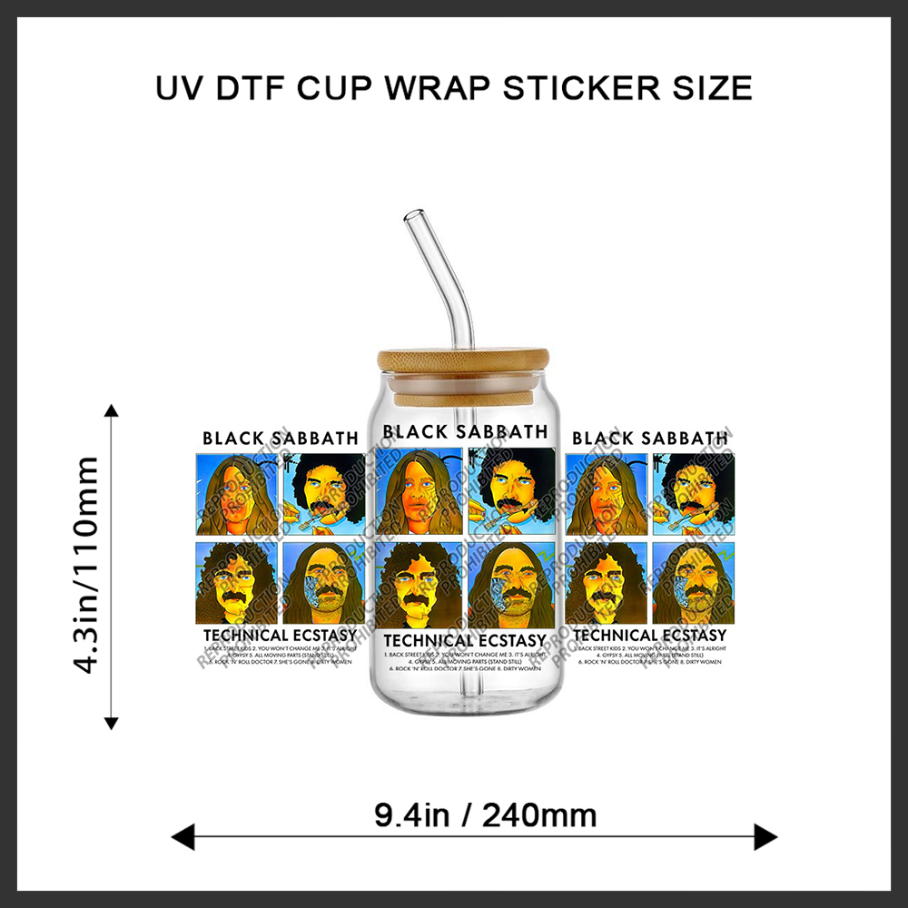 Vinilo Adhesivo UV DTF de Esti - Old Fashioned Glass reseña y precio