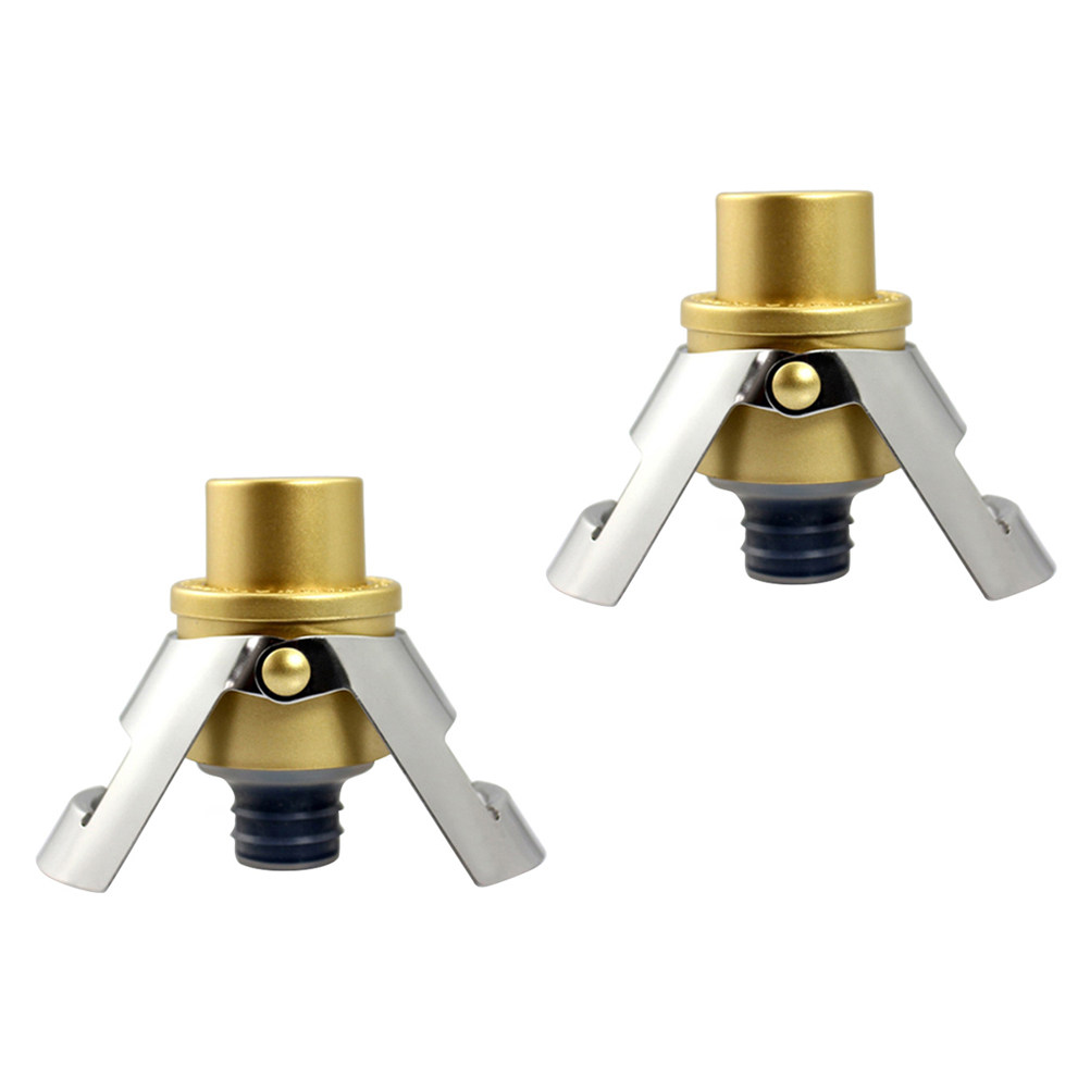 2 tapones de acero inoxidable  - Wine Preservation Pump reseña y precio