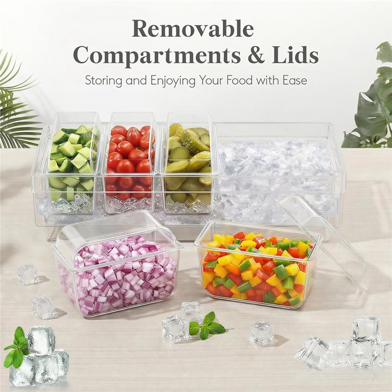 A27F-Para Suministros de Bar,  - Garnish Tray Set reseña y precio
