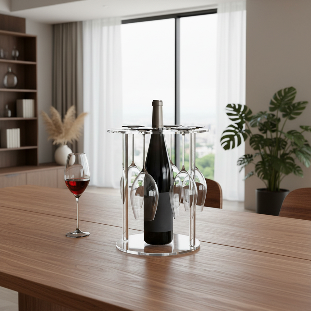Soporte transparente para copa - Home Bar Stand reseña y precio