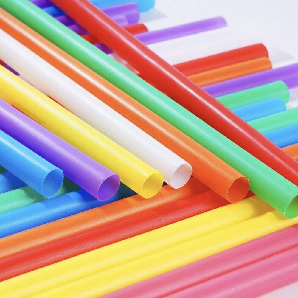 Pajitas coloridas grandes para - Home Bar Shelf reseña y precio