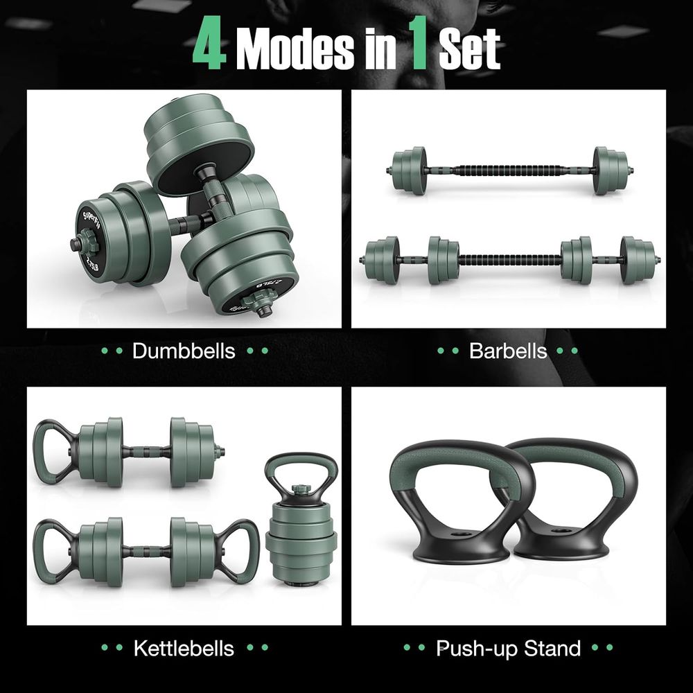 Set de Pesas Ajustable 4 en 1  - Home Bar Setup reseña y precio