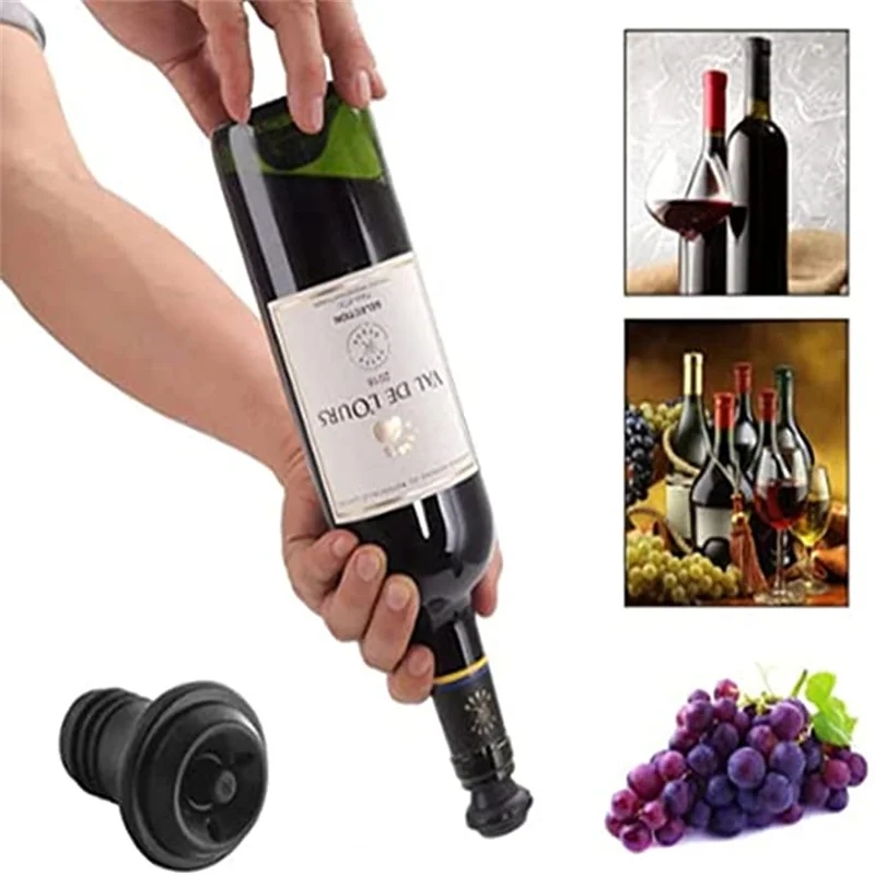 Tapón de vino con bomba de vac - Wine Preservation Pump reseña y precio