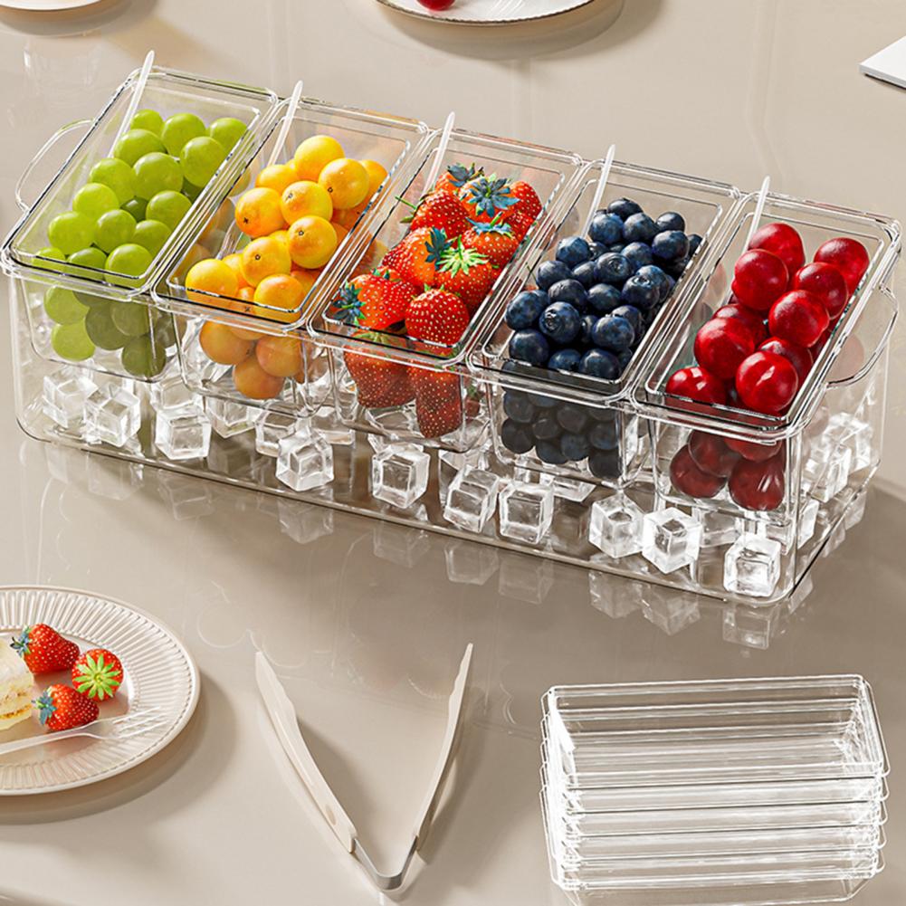 Juego de Servicio para Tacos,  - Garnish Tray Set reseña y precio