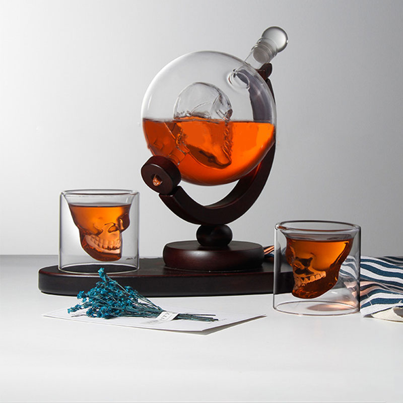 Juego de decantador de whisky  - Decanter Globe Set reseña y precio
