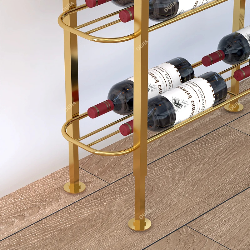 Estante de exhibición de metal - Home Bar Shelf reseña y precio