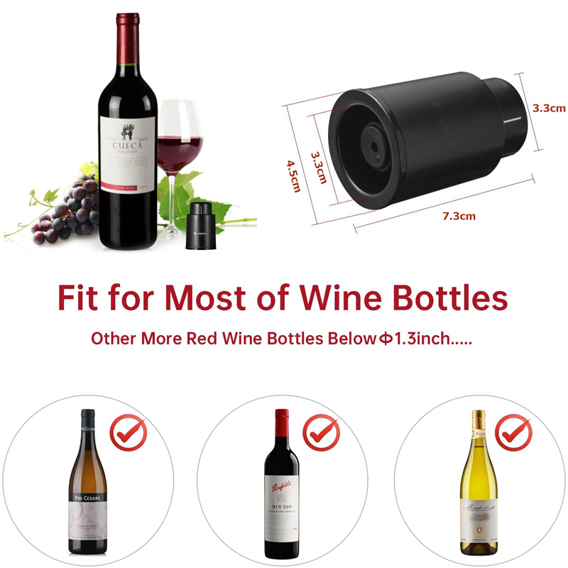 LMETJMA Tapones para botellas  - Wine Preservation Pump reseña y precio